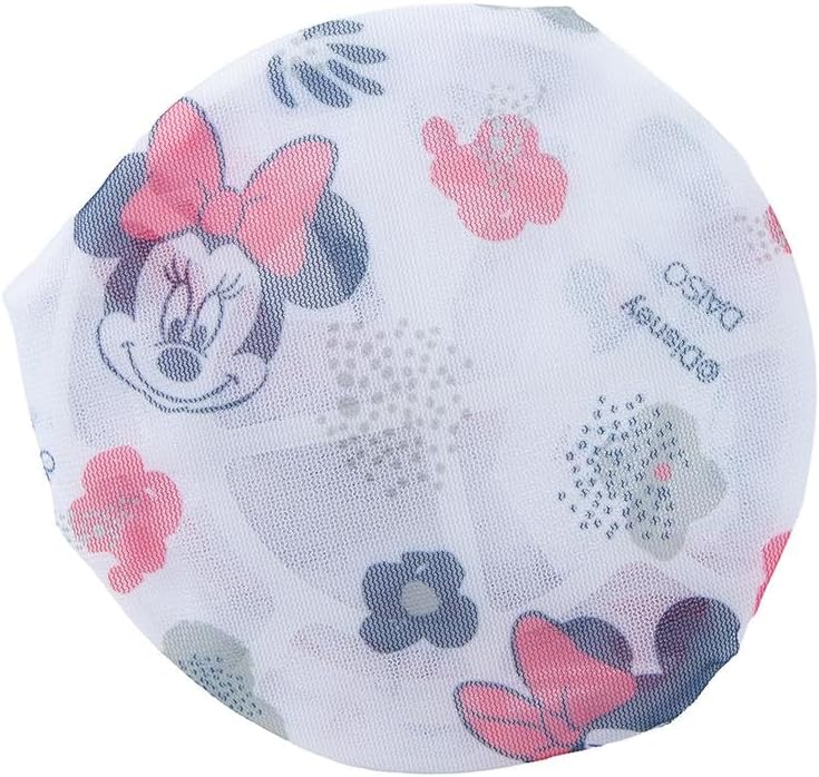 Daiso Dome-Shaped Laundry Net | Pink & White Mesh Wash Bag for Delicates & Lingerie Protection - Image 3